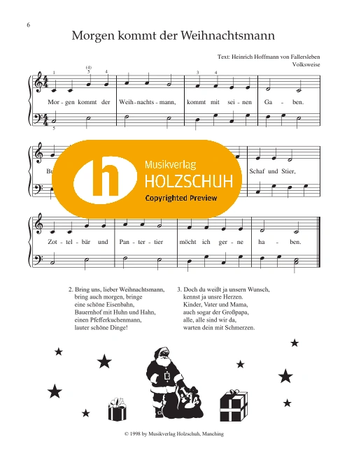 Morgen kommt der Weihnachtsmann